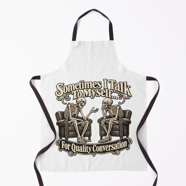 Item preview, Sometimes I Talk To Myself Skeleton designed and sold by thestiles.