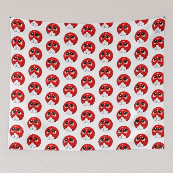 Item preview, Prayerful: Red Emoji Collection  designed and sold by EscapeArtist13.
