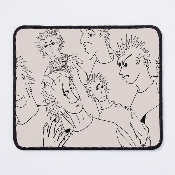 Item preview, Punk Crowd - Minimalist Line Art designed and sold by photossmirnov.