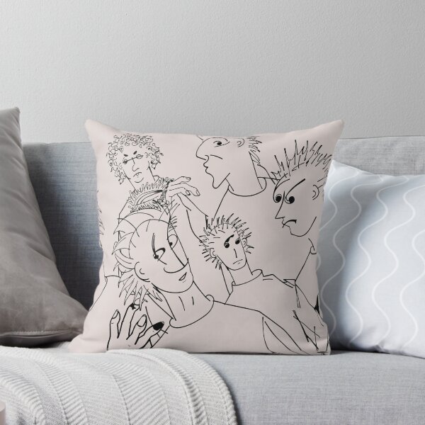 Item preview, Punk Crowd - Minimalist Line Art designed and sold by photossmirnov.