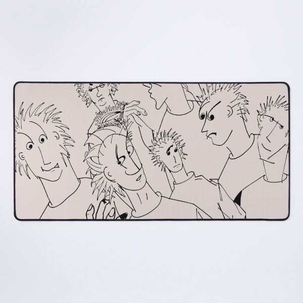 Item preview, Punk Crowd - Minimalist Line Art designed and sold by photossmirnov.