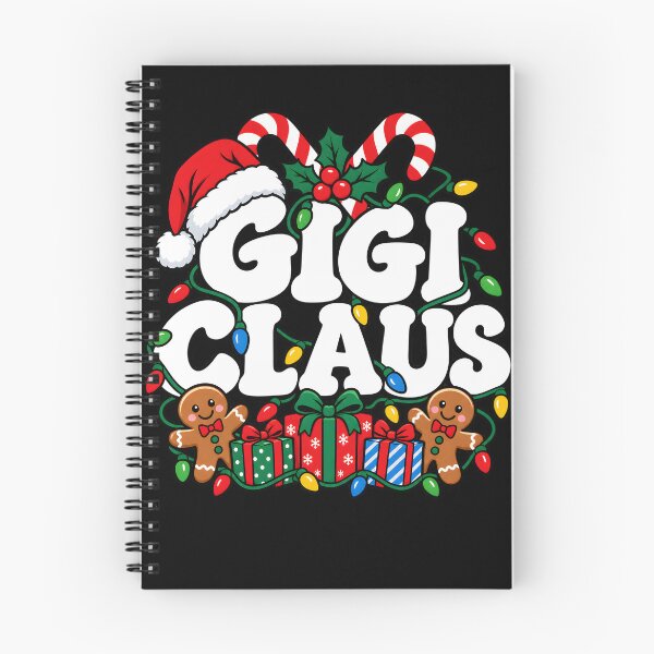 Item preview, Gigi Claus Christmas Lights Santa Hat Grandma Nana Xmas designed and sold by clothesy7.