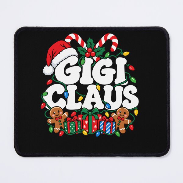 Item preview, Gigi Claus Christmas Lights Santa Hat Grandma Nana Xmas designed and sold by clothesy7.