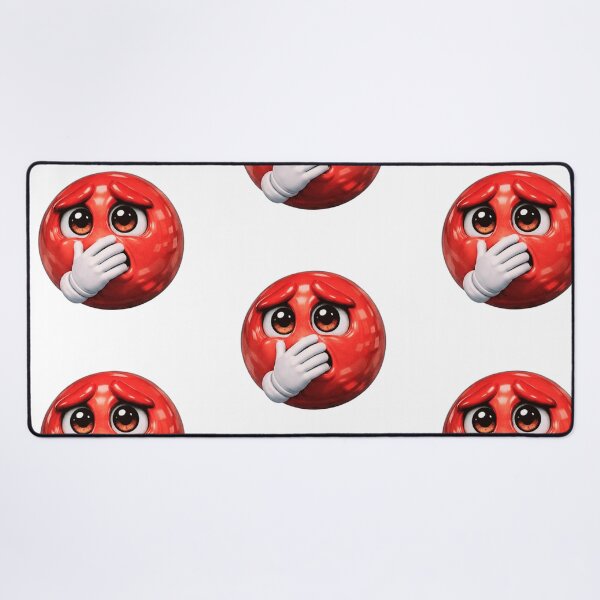 Item preview, Surprised: Red Emoji Collection designed and sold by EscapeArtist13.