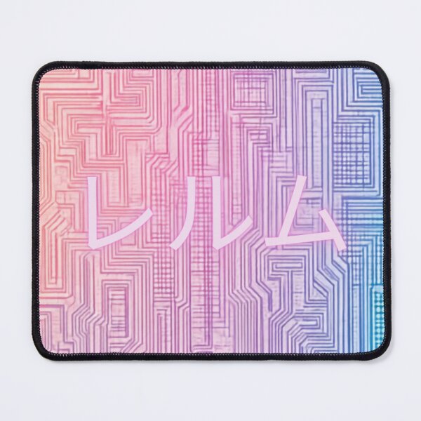 Item preview, Realm Tech Circuit Emblem — Neon Gradient Cyber Design リルム・テックエンブレム — ネオングラデーション・サーキットデザイン designed and sold by MashiroPaw// Waaa… pastel chaos incoming.