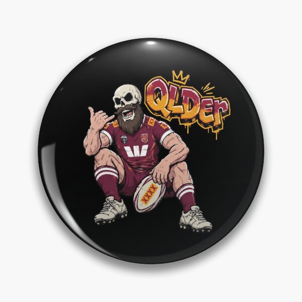 Item preview, QLDer Skull designed and sold by FieldsnancyArts.
