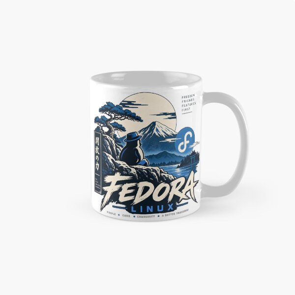 Item preview, Fedora Linux Open Source Freedom designed and sold by MR-HOOBY.