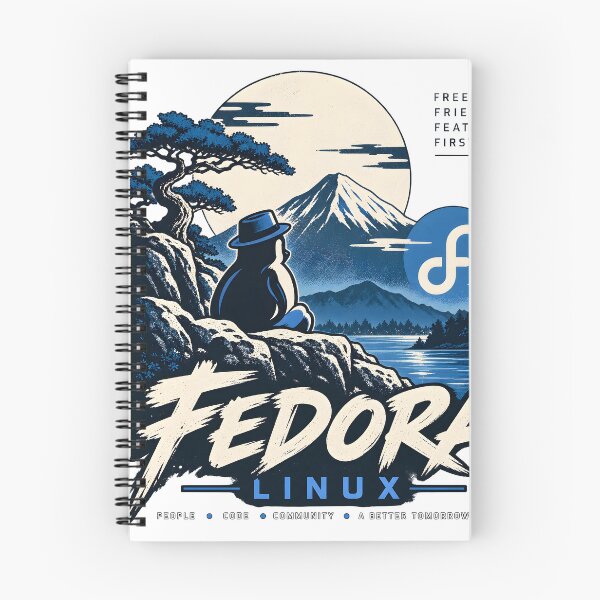 Item preview, Fedora Linux Open Source Freedom designed and sold by MR-HOOBY.