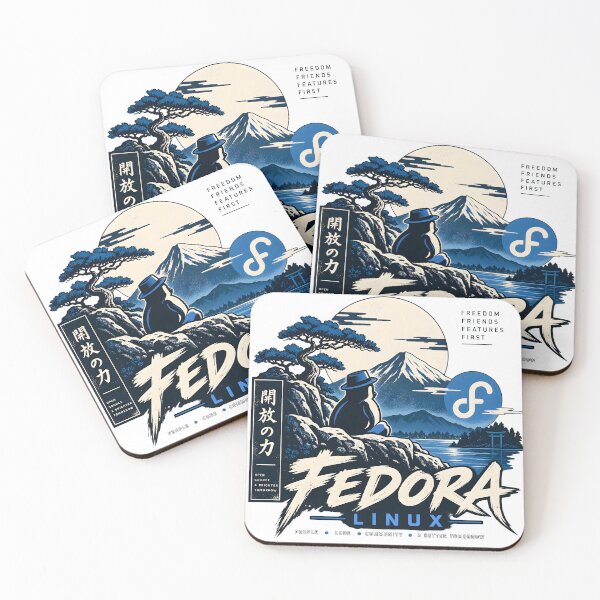 Item preview, Fedora Linux Open Source Freedom designed and sold by MR-HOOBY.