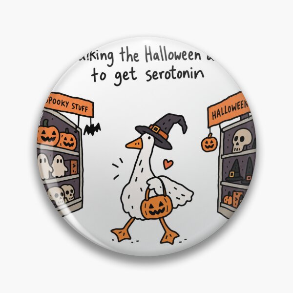 Artikelvorschau, Halloween-Gans-Serotonin-Rebus entworfen und verkauft von MonkiFlipp.