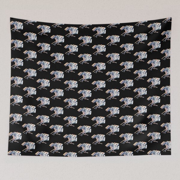 Item preview, Dynamic Horse Race Artwork Capturing Speed and Grace in Motion designed and sold by Albyna.