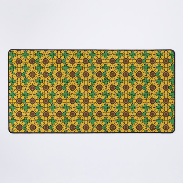 Item preview, Bold Yellow Sunflower Field Vector Pattern designed and sold by AIG - Andrei Ilie Graphics.