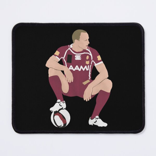 Item preview, Queensland Maroons Player designed and sold by FieldsnancyArts.