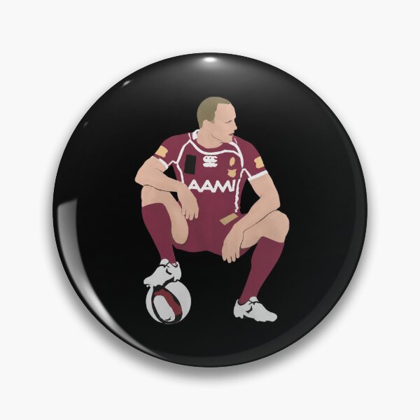 Item preview, Queensland Maroons Player designed and sold by FieldsnancyArts.