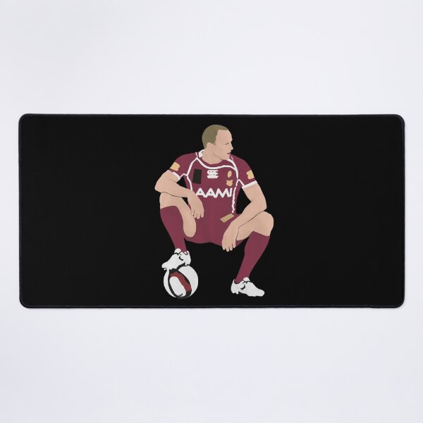 Item preview, Queensland Maroons Player designed and sold by FieldsnancyArts.