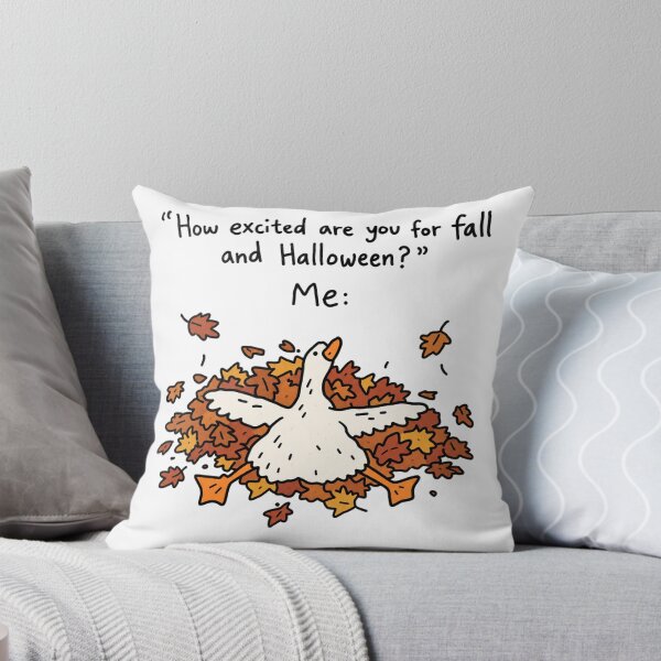 Item preview, Fall Halloween Goose Excited designed and sold by MonkiFlipp.
