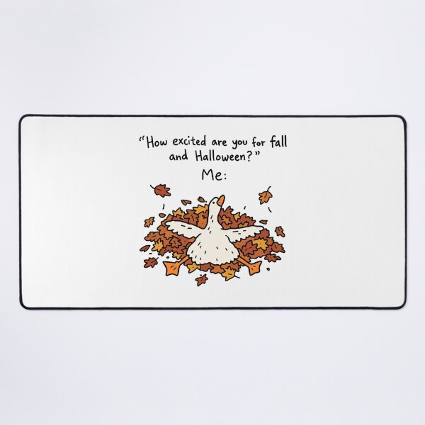 Item preview, Fall Halloween Goose Excited designed and sold by MonkiFlipp.