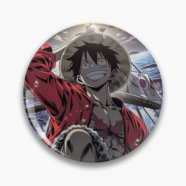 Item preview, Straw Hat Pirate Adventure – Red Coat Ocean Sunset Anime Style designed and sold by Dyan4.