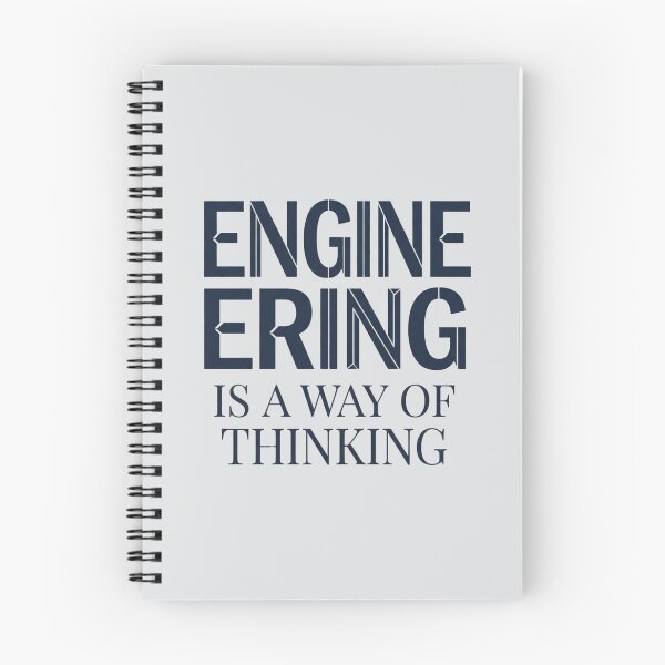 Item preview, Engineering Is a Way of Thinking Engineer Technical Design designed and sold by Amr Darwish Graphic designer.