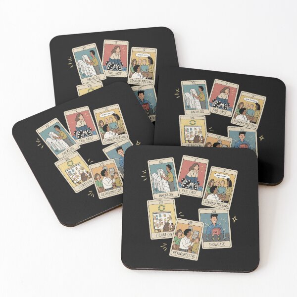 Item preview, Agile Tarot Cards designed and sold by CampfieldliArts.
