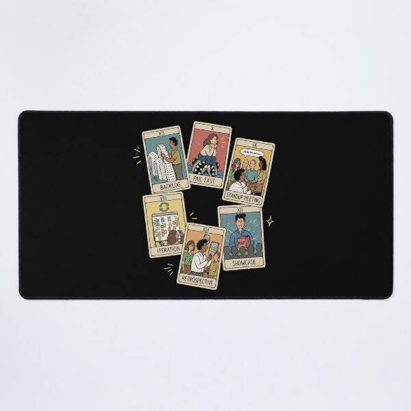 Item preview, Agile Tarot Cards designed and sold by CampfieldliArts.