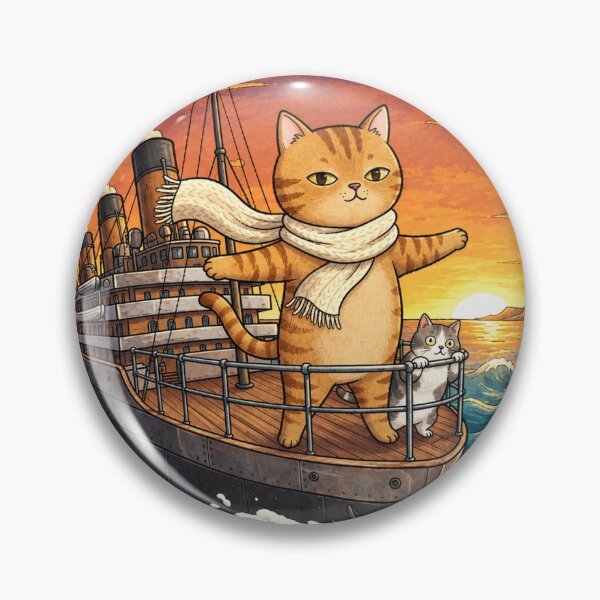 Item preview, Adventure Cat at Sea designed and sold by Iampoji.