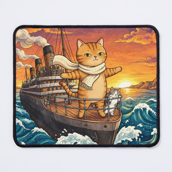 Item preview, Adventure Cat at Sea designed and sold by Iampoji.