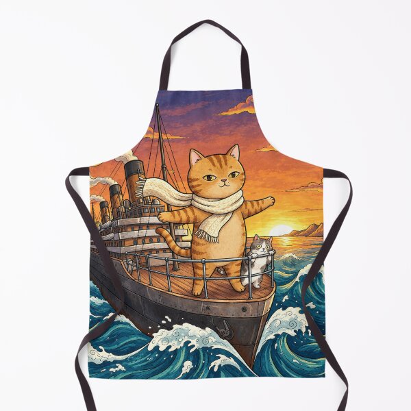 Item preview, Adventure Cat at Sea designed and sold by Iampoji.
