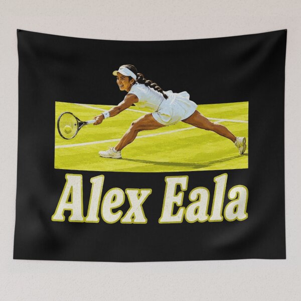 Item preview, Alex Eala Retro Tennis designed and sold by BostickirisArts.