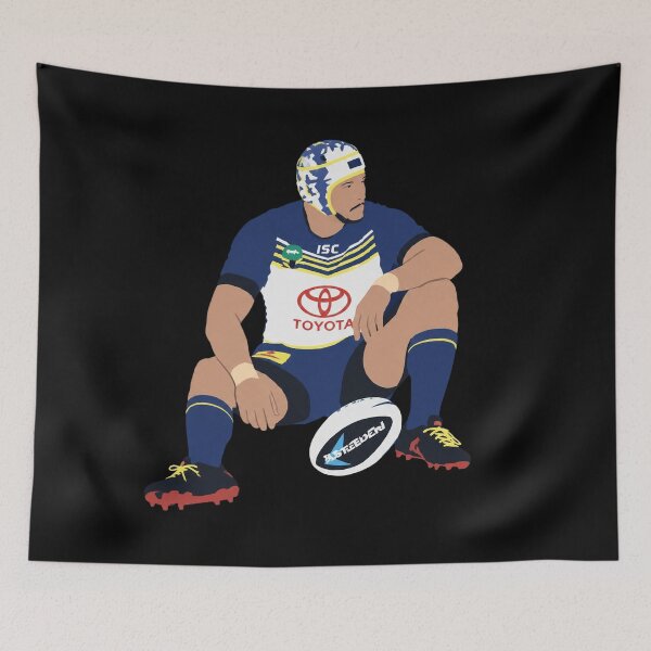 Item preview, Queensland Maroons Player designed and sold by FieldsnancyArts.