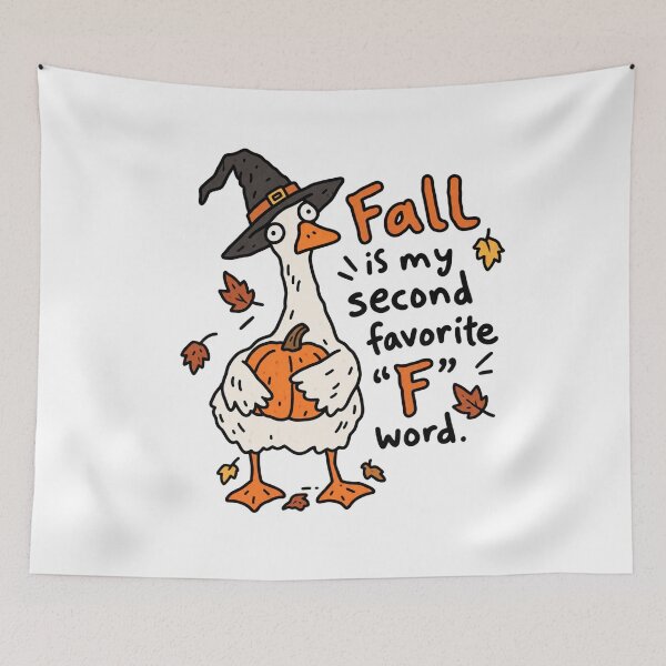 Item preview, Fall Goose Pumpkin Halloween designed and sold by MonkiFlipp.