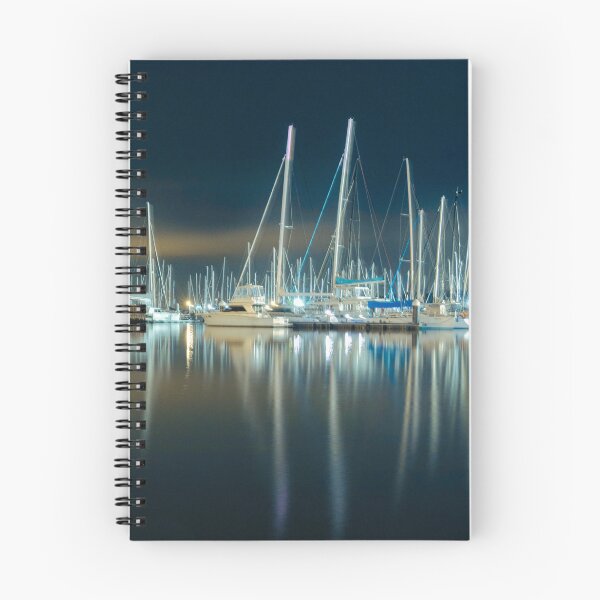 Item preview, Harbour Boats at Night designed and sold by Twisted Light Images.
