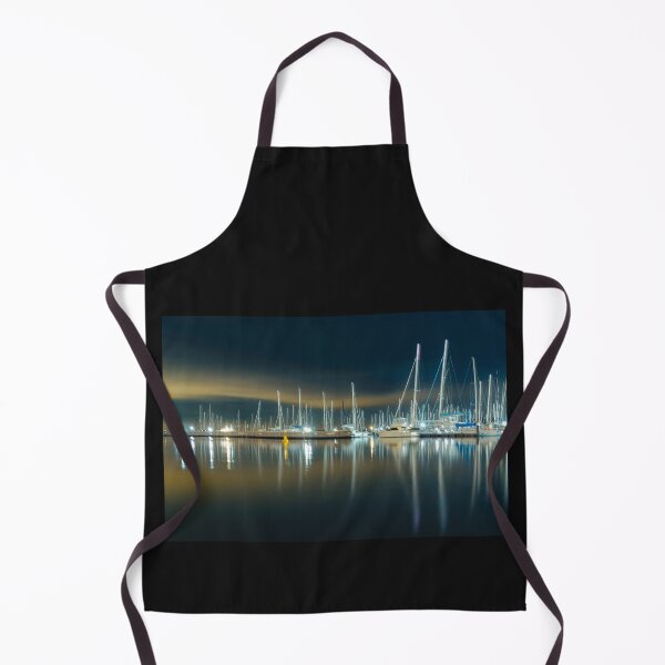 Item preview, Harbour Boats at Night designed and sold by Twisted Light Images.