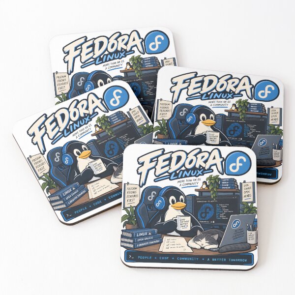 Item preview, Fedora Linux Developer Open Source designed and sold by MR-HOOBY.
