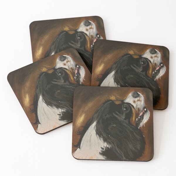 Item preview, Cavalier King Charles Spaniel Fine Art Portrait designed and sold by rocky0516.