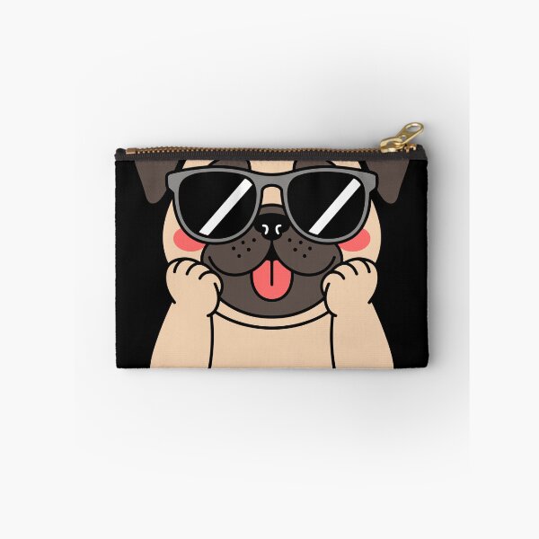 Item preview, Cool Pug Wearing Sunglasses - Cute Dog Illustration designed and sold by 92160057.