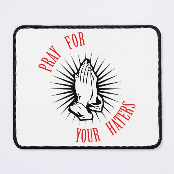 Item preview, Inspirational Pray for Your Haters Motivational Quote Design designed and sold by zanahoricida.