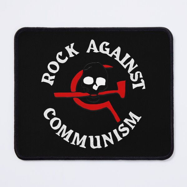 Item preview, Rock Against Communisms Skull Hammers Sickle designed and sold by FrancoiseJoly.