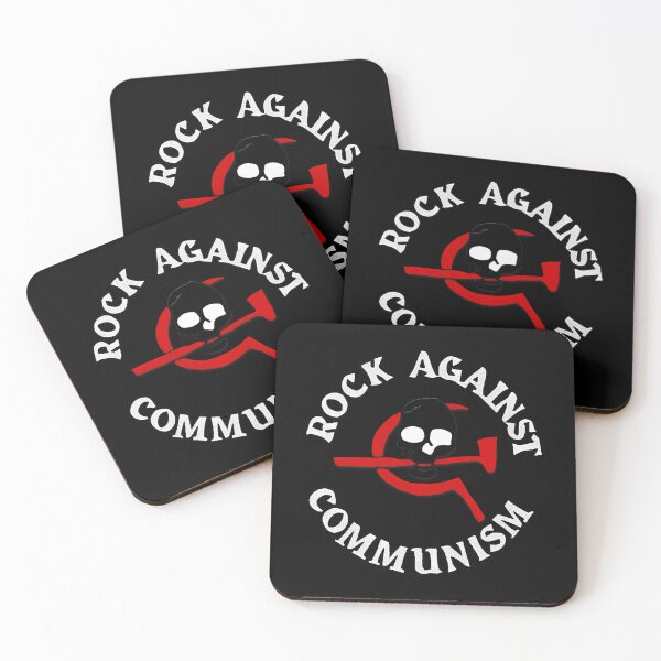 Item preview, Rock Against Communisms Skull Hammers Sickle designed and sold by FrancoiseJoly.