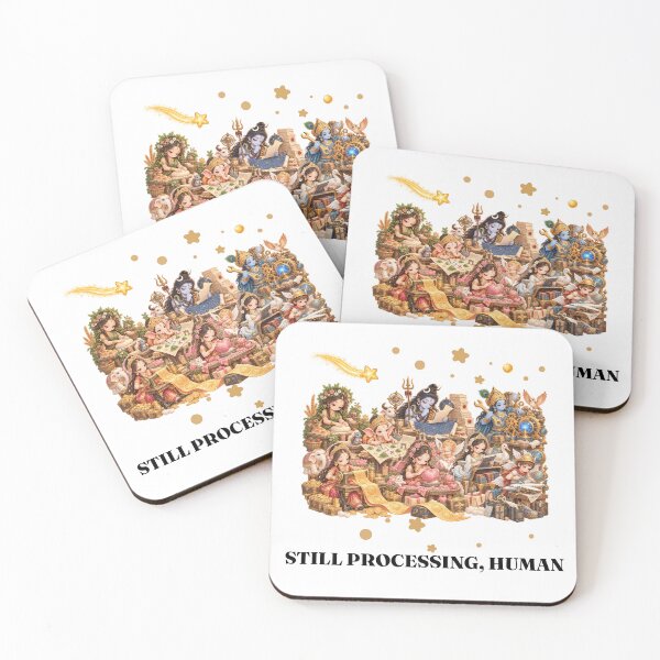 Item preview, Still Processing Human – Divine Timing Humor designed and sold by Safe Soul DeLife.