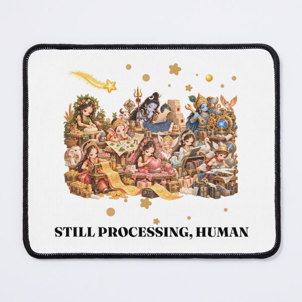 Item preview, Still Processing Human – Divine Timing Humor designed and sold by Safe Soul DeLife.