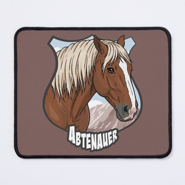 Item preview, The head of the Abtenauer Horse, a coat of arms and a landscape designed and sold by Cheval-de-coeur.