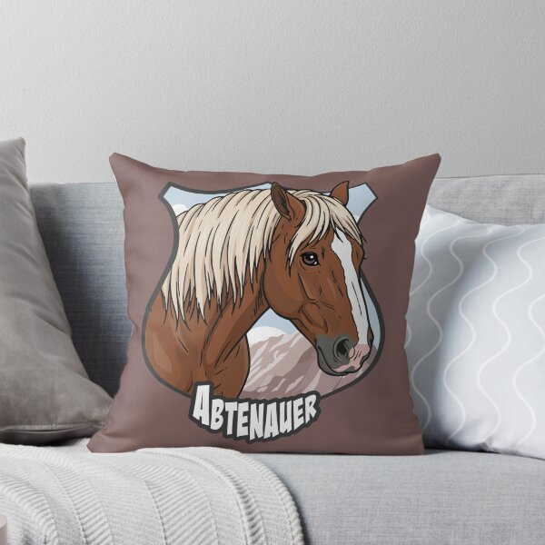 Item preview, The head of the Abtenauer Horse, a coat of arms and a landscape designed and sold by Cheval-de-coeur.