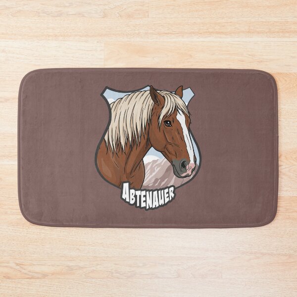 Item preview, The head of the Abtenauer Horse, a coat of arms and a landscape designed and sold by Cheval-de-coeur.