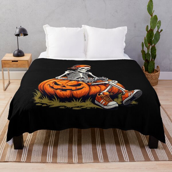 Item preview, Skeleton Gamer Pumpkin Halloween Design designed and sold by OlyvieArt.