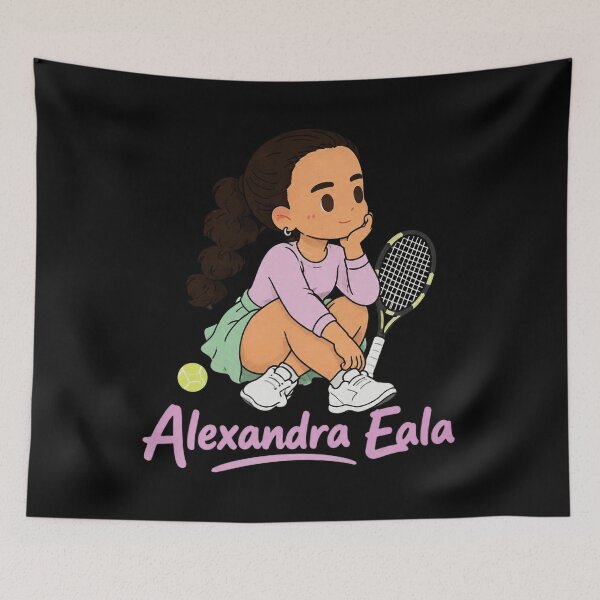 Item preview, Alexandra Eala Tennis designed and sold by BostickirisArts.