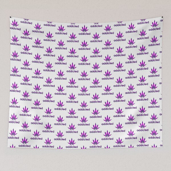 Item preview, Addicted to the High Purple Abstract Artistic Design designed and sold by zanahoricida.