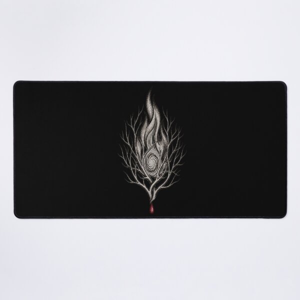 Item preview, Burning Bush Stippled Flame Branch Christian Artwork designed and sold by Francisbb.