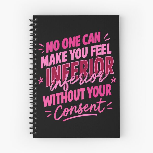 Item preview, No One Can Make You Feel Inferior designed and sold by DebellismyrArts.