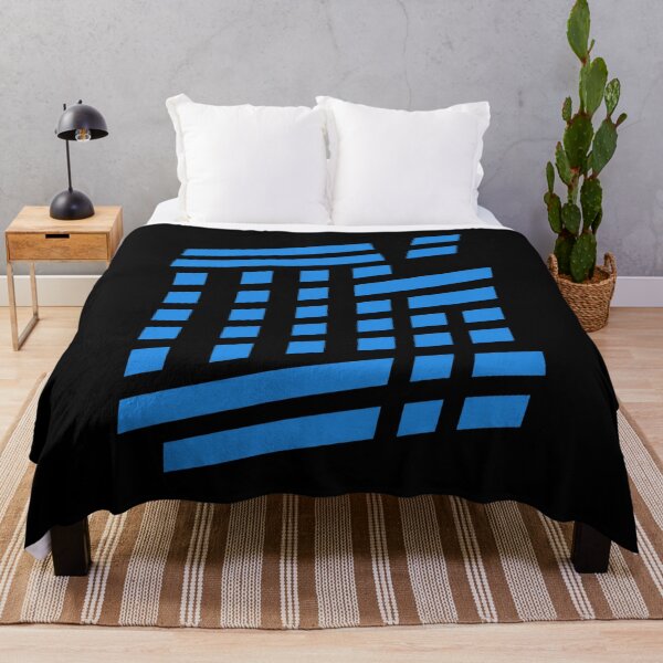 Item preview, Blue Geometric Grid designed and sold by delila8a8e.